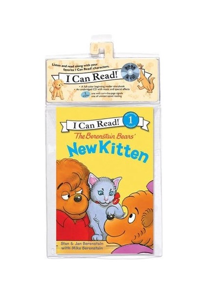 Berenstain Bears' New Kitten Book And CD