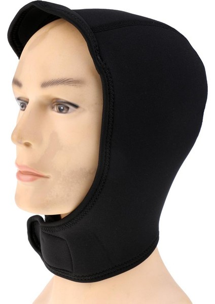 2mm Neopren Streç Şapka Tüplü Dalış Dalış Sörf Yüzme Suyu (Yurt Dışından)