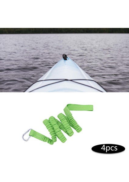 Kayak Paddle Kordon Çubuk Tasması, 95 Ila 155 cm Yeşil 4pcs Uzatılmış Uzanabilir Sarmal (Yurt Dışından) indirimleri