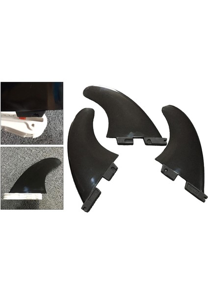 3 Adet/set Fiberglas Sörf Tahtası Tek Itici Kürek Tahtası Sörf Seti (Yurt Dışından) indirimleri