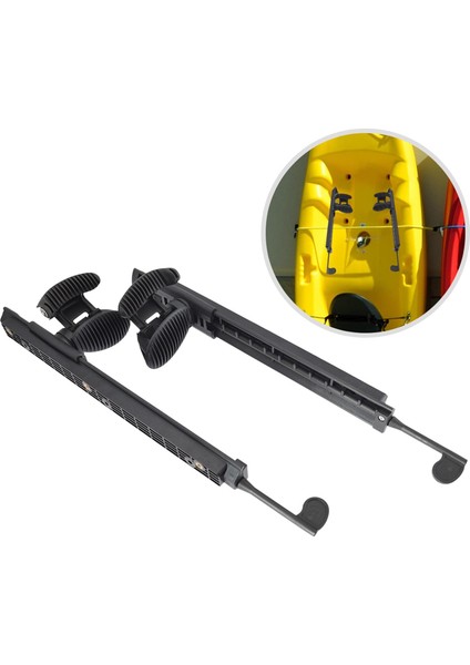 2pcs Kayak Ayak Pedalları Ayak Mandalları Ayak Dayama Dümen Kontrolü (Yurt Dışından) fiyatları