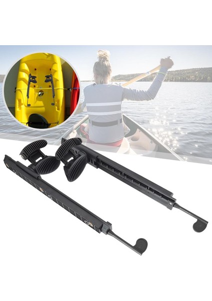 2pcs Kayak Ayak Pedalları Ayak Mandalları Ayak Dayama Dümen Kontrolü (Yurt Dışından) fırsatları