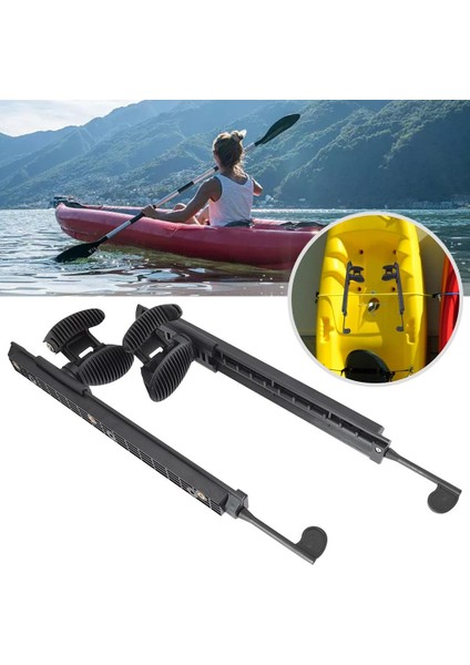 2pcs Kayak Ayak Pedalları Ayak Mandalları Ayak Dayama Dümen Kontrolü (Yurt Dışından) indirimleri