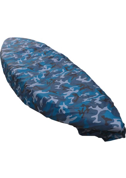 Okyanus Kamuflaj Kayak Kapağı Toz Kapağı Uv Blok Kano Tekne Oxford Bezi 4.1-4.5m (Yurt Dışından)