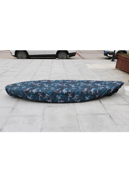 Okyanus Kamuflaj Kayak Kapağı Toz Kapağı Uv Blok Kano Tekne Oxford Bezi 4.1-4.5m (Yurt Dışından) modelleri