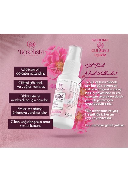 Gül Tonik 100 ml indirimleri