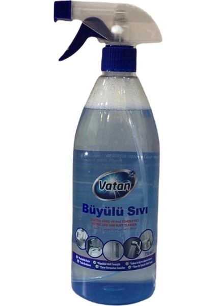 Büyülü Sıvı Ekstra Yağ Sökücü ve Kir Temizleyici 750 ml Mavi