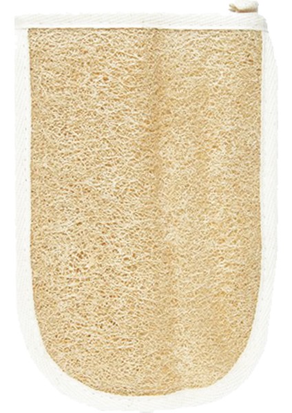 Kabak Lifi Kabak Kesesi Kare El Geçmeli Model Banyo Kese