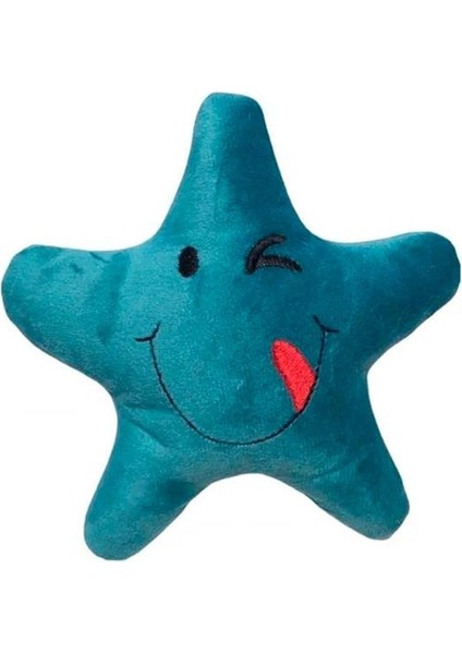 Star 2 Sesli, Peluş Nakışlı Küçük Irk ve Yavru Köpek Oyuncağı