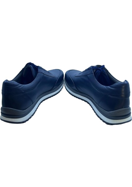 Eva Taban Lacivert Baskılı Deri Erkek Ayakkabı fiyatları