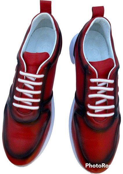 Deri Kımızı Erkek modelleri