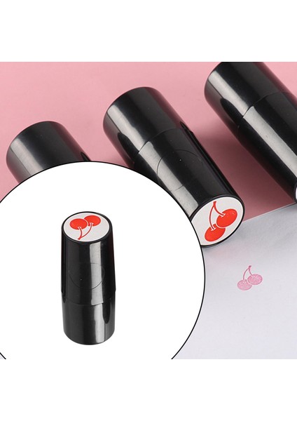Kompakt Golf Ball Stamper Sembolü Temizlik Kadın Erkek Golf Aksesuarları Kiraz (Yurt Dışından)