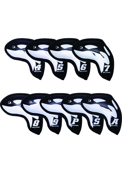 9 Adet Golf 4,5,6,7,8,9, A, S, P Head (Yurt Dışından)