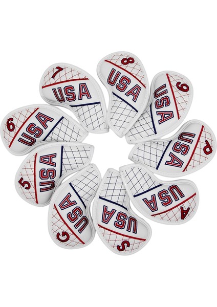 9x Demir Seti Nakış Numarası Kasa Muhafızları (Yurt Dışından)