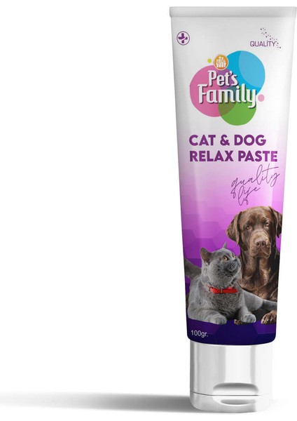 Pets Famıly Cat & Dog Relax Paste 100G