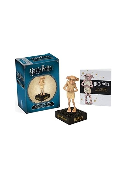 Harry Potter Talking Dobby And Collectible Book (Miniature Editions)