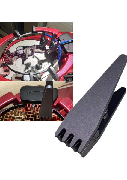 Badminton Uçan Kelepçe 3 Çatal Klips Aksesuar Raket Telli Kelepçe Aracı (Yurt Dışından)