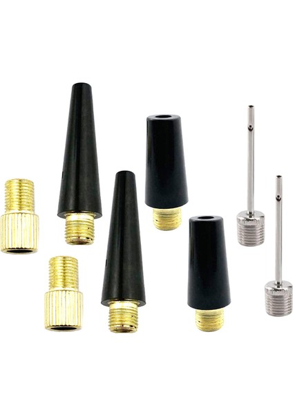Bilyalı Nozul Adaptör Konnektörü El Pompası Bisiklet Aksesuarları Spor Futbolu 8 Adet (Yurt Dışından) modelleri