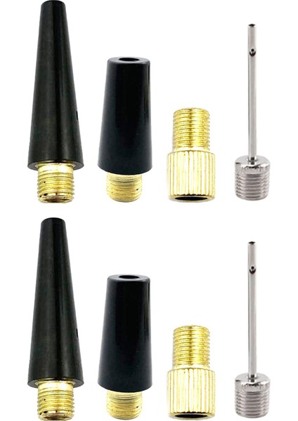 Bilyalı Nozul Adaptör Konnektörü El Pompası Bisiklet Aksesuarları Spor Futbolu 8 Adet (Yurt Dışından) indirimleri