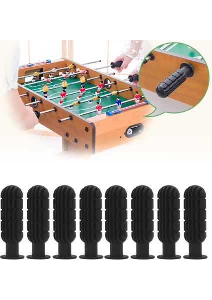 Foosball Sap Tutarlar Siyah Kulplar Değiştirme Kulpları (Yurt Dışından)