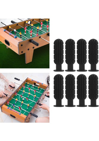 Foosball Sap Tutarlar Siyah Kulplar Değiştirme Kulpları (Yurt Dışından)