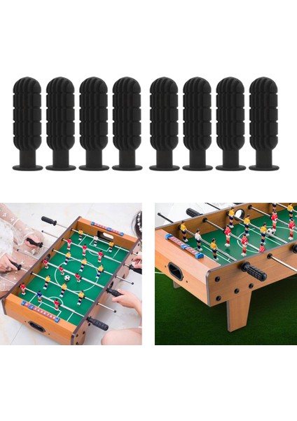 Foosball Sap Tutarlar Siyah Kulplar Değiştirme Kulpları (Yurt Dışından)