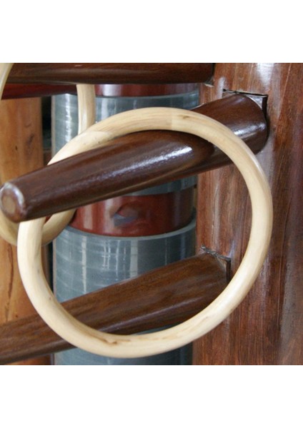 Kanat Chun Rattan Yüzük Ekipmanı Yewen Sau Yapışkan Kanat Chun Kung Fu Duvar Yüzüğü Iç Dia 17.5cm (Yurt Dışından)