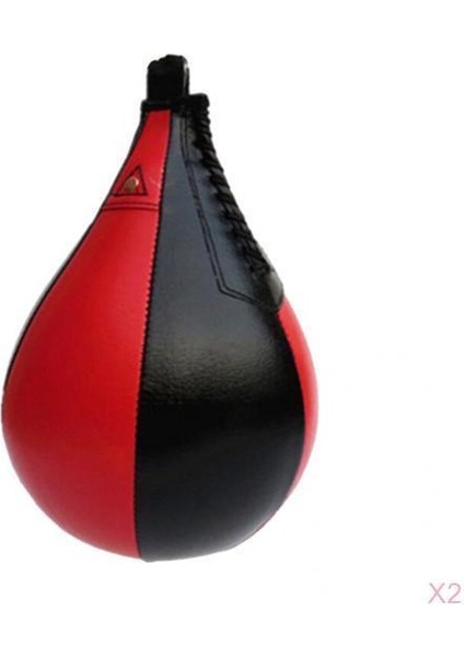 2x Boks Hız Top Boks Boks Çantası Mma Eğitim Speedball (Yurt Dışından)