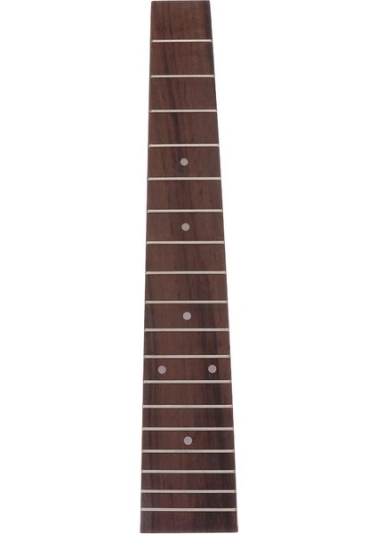 Rosewood 18 Frets Ukulele Kömülü Luthıer Aracak Yedek Parçaları Beyaz Dot (Yurt Dışından)