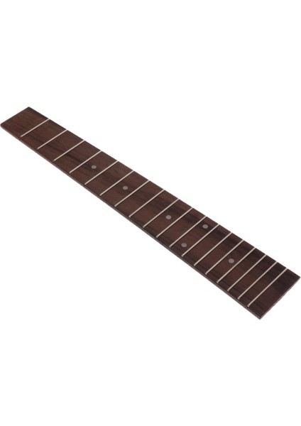 Rosewood 18 Frets Ukulele Kömülü Luthıer Aracak Yedek Parçaları Beyaz Dot (Yurt Dışından)