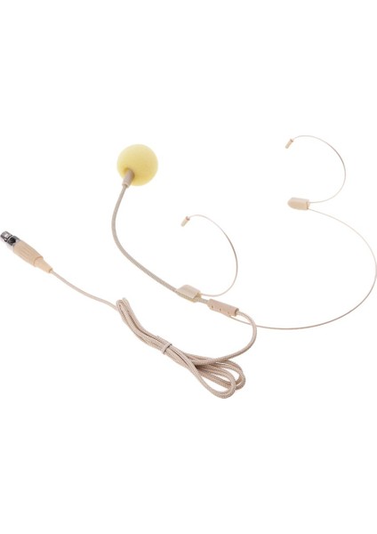 4pin Xlr Teleskopik Kafa Montajlı Kulaklık Hoparlör Kondansatör Mikrofon Bej Xlr 4pin (Yurt Dışından) fiyatları