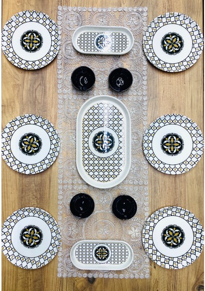 Liva 6 Kişilik 13 Parça Kahvaltı Takımı