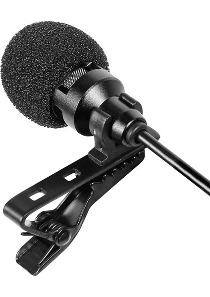 3.5mm Kablolu Mini Klip Yaka Mikrofon Eller Ücretsiz Kondenser Lavalier Mic (Yurt Dışından) modelleri