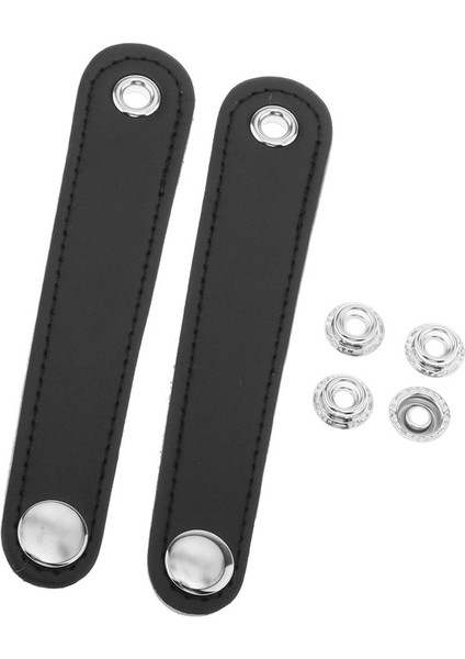 2 Adet Pu Deri Akordeon Tam Siyah Için Ayarlanabilir Sapanlar Toka 12 cm (Yurt Dışından) indirimleri