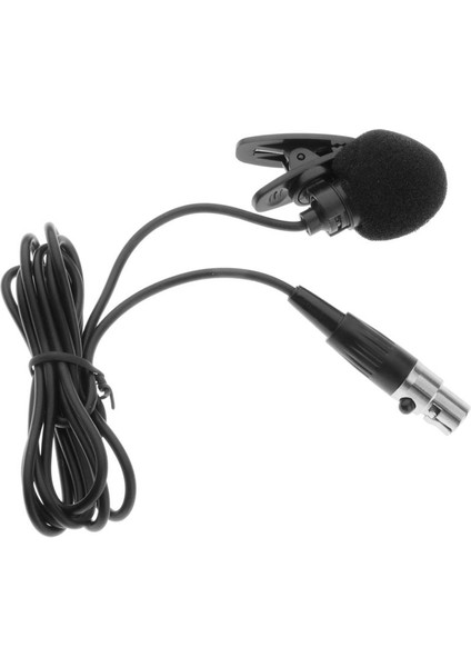Mini Xlr 3 Pin Mikrofon Kondenser Kravat Klip Pc Kablosuz Verici Için Klip (Yurt Dışından)
