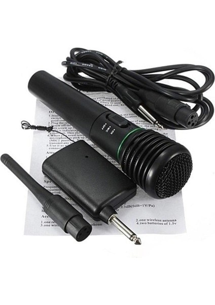 Dinamik Mikrofon Profesyonel Hareketli Bobin El Mic Mic Xlr Kablosu 1/4 "jack (Yurt Dışından)