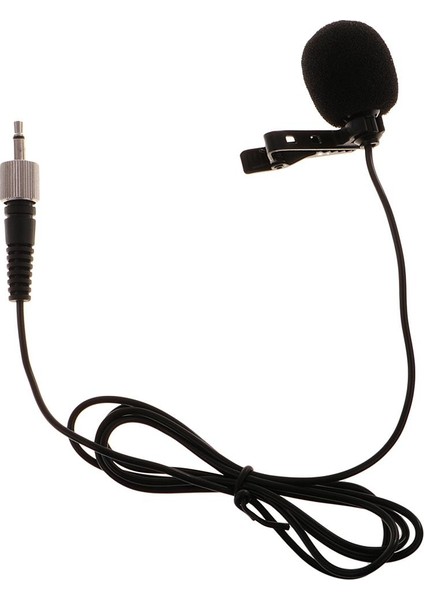 Sennheiser Black Için Mikrofon Mikrofonunda 3,5mm Lavalier Yaka Kravat Klibi (Yurt Dışından)