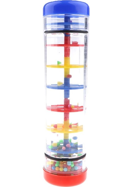 Taşınabilir Yağmur Yaper Yağmur Stick Tüp Shaker El Perküsyon Çocuklar Okul Öncesi Müzik Oyuncakları 20CM L (Yurt Dışından) fiyatları