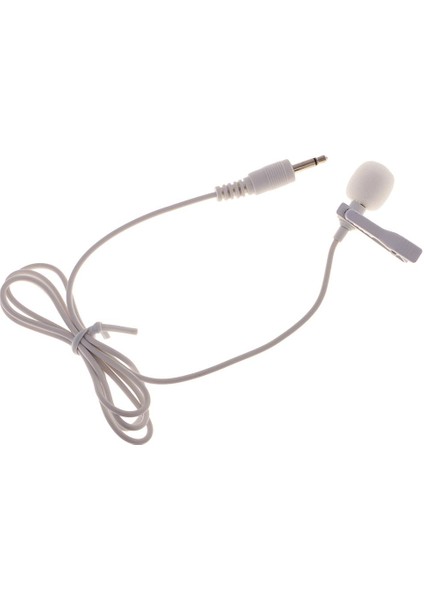 3.5mm Stereo Fiş Mini Kondenser Mikrofon Yaka Yaka Kravat Klip Beyaz (Yurt Dışından) indirimleri