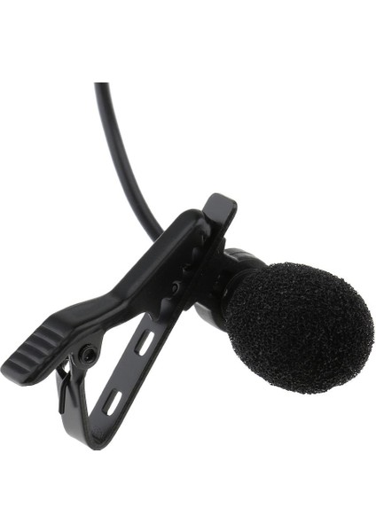 JY-510 Lavalıer Kavaş Tıe Clıp-On Klip Omnıdırectal Condenser Mikrofone 3pın (Yurt Dışından)
