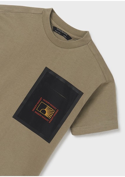 Erkek Çocuk Kısa Kol T-Shirt Yeşil 6072 fiyatları