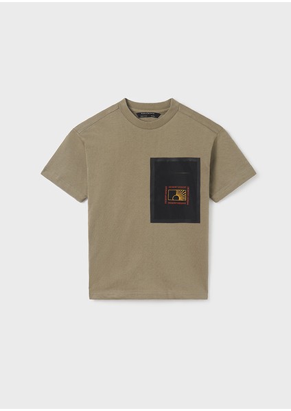 Erkek Çocuk Kısa Kol T-Shirt Yeşil 6072 modelleri