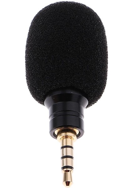 Çapı 3.5mm Mini Cep Telefonu Mikrofon Stereo Mic Sohbet Için Sohbet Siyah (Yurt Dışından) modelleri