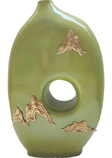 Gold Dalgalı Yesıl By Vazo