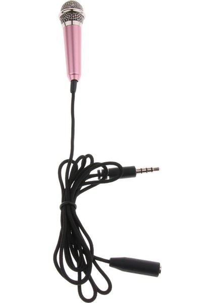 Taşınabilir 3.5mm Mini Mikrofon Mic W / Sohbet Kutusu Kılıfı Sohbet Singing Için (Yurt Dışından) modelleri