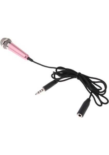 Taşınabilir 3.5mm Mini Mikrofon Mic W / Sohbet Kutusu Kılıfı Sohbet Singing Için (Yurt Dışından) indirimleri