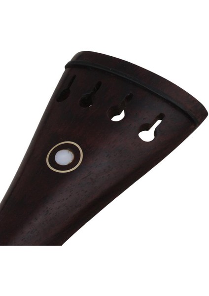 4 Set Wenge Ahşap Endpins Tuning Peg Tuner Chinrest Kuyruk Yayını 4/4 Keman Için (Yurt Dışından)