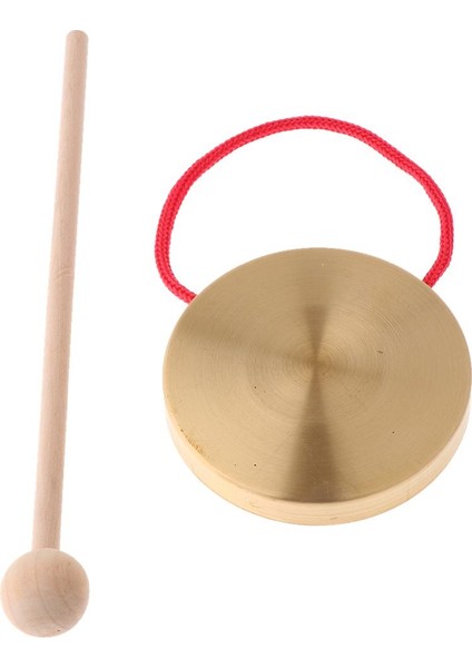 Mini El Gong Şapeli Bakır Ziller Perküsyon Opera Gong Çocuklar Için (Yurt Dışından)