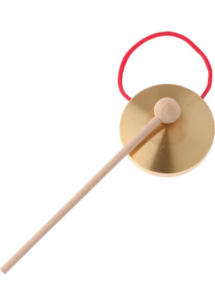 Mini El Gong Şapeli Bakır Ziller Perküsyon Opera Gong Çocuklar Için (Yurt Dışından)