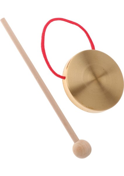 Mini El Gong Şapeli Bakır Ziller Perküsyon Opera Gong Çocuklar Için (Yurt Dışından)